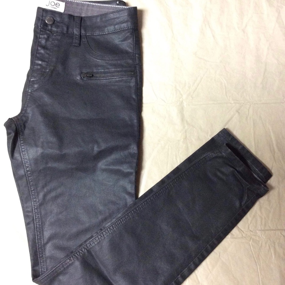 Vintage High Rise Leather Pants sz 10